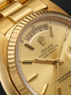 Stephanie Windsor - Pre-Owned 1987 Rolex Oyster Perpetual Day-Date Automatic 36mm 18-Karat Gold Watch, Ref. No. 18038