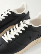 Polo Ralph Lauren - Varick Leather Sneakers - Black