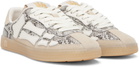 AMIRI Off-White Snake Pacific Bones Sneakers