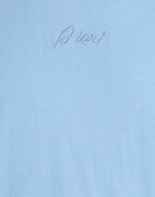 Brioni Mens T-shirt Sky in Blue
