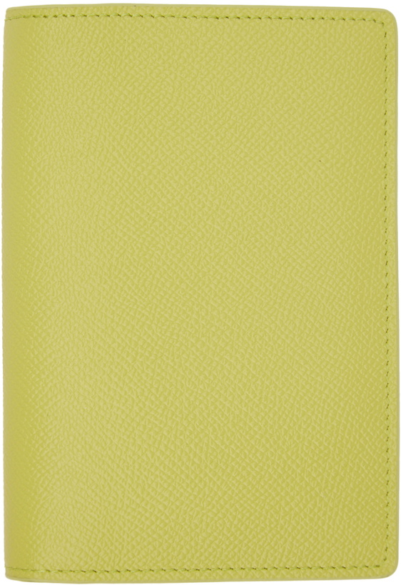 Photo: Maison Margiela Yellow Leather Passport Holder