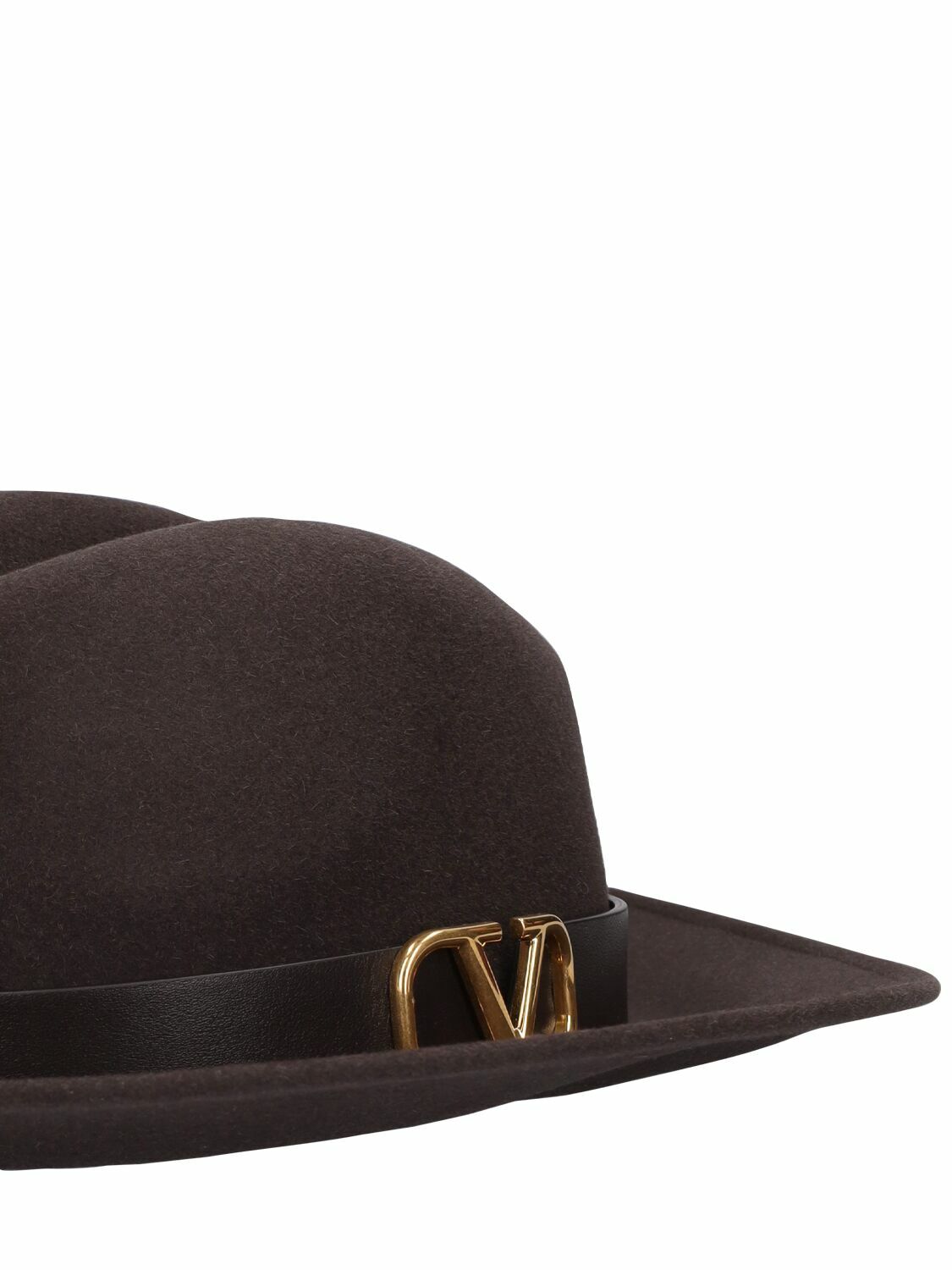 VALENTINO GARAVANI - V Logo Signature Fedora Hat Valentino