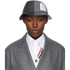 Thom Browne Grey Super 120s Wool Bucket Hat