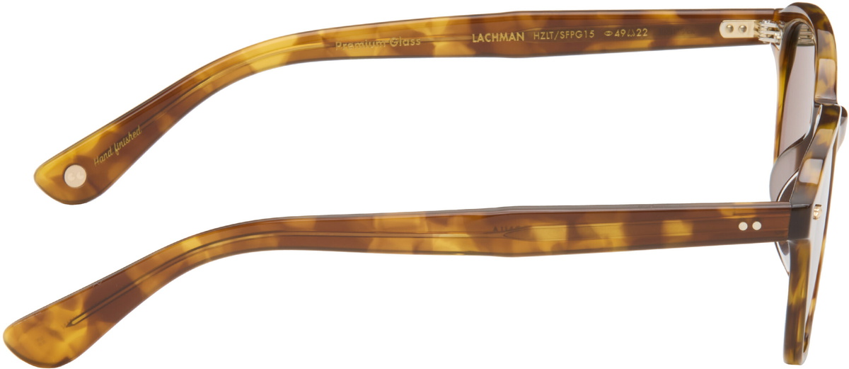 Garrett Leight Brown Lachman Sunglasses