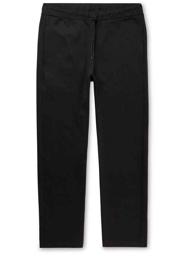 Photo: A.P.C. - Martin Cotton-Jersey Sweatpants - Black