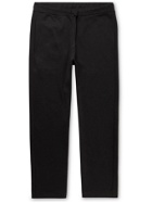 A.P.C. - Martin Cotton-Jersey Sweatpants - Black