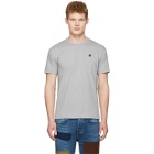 Comme des Garcons Play Grey Small Heart T-Shirt