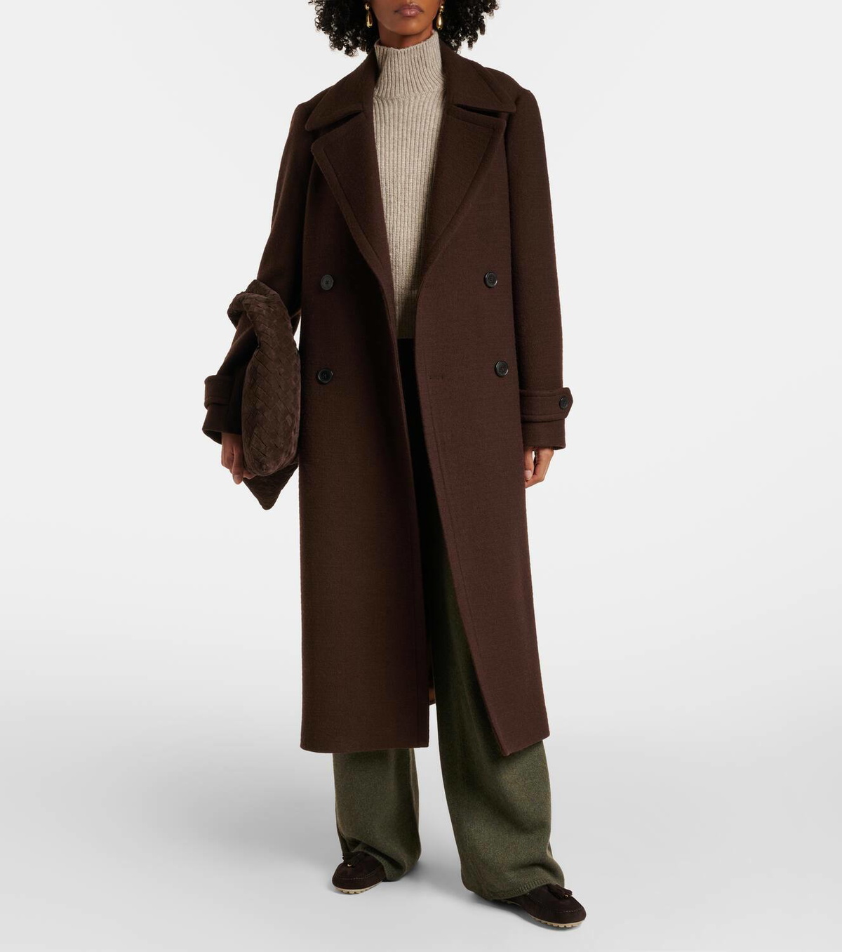 Loro Piana Dot suede moccasins