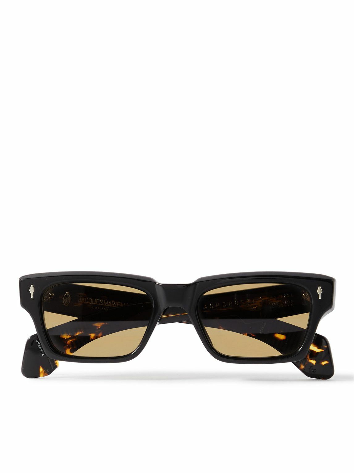 Jacques Marie Mage Ashcroft RectangularFrame Tortoiseshell Acetate