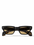 Jacques Marie Mage - Ashcroft Rectangular-Frame Tortoiseshell Acetate Sunglasses