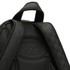 Gucci Men's Nylon GG Backpack in Black 