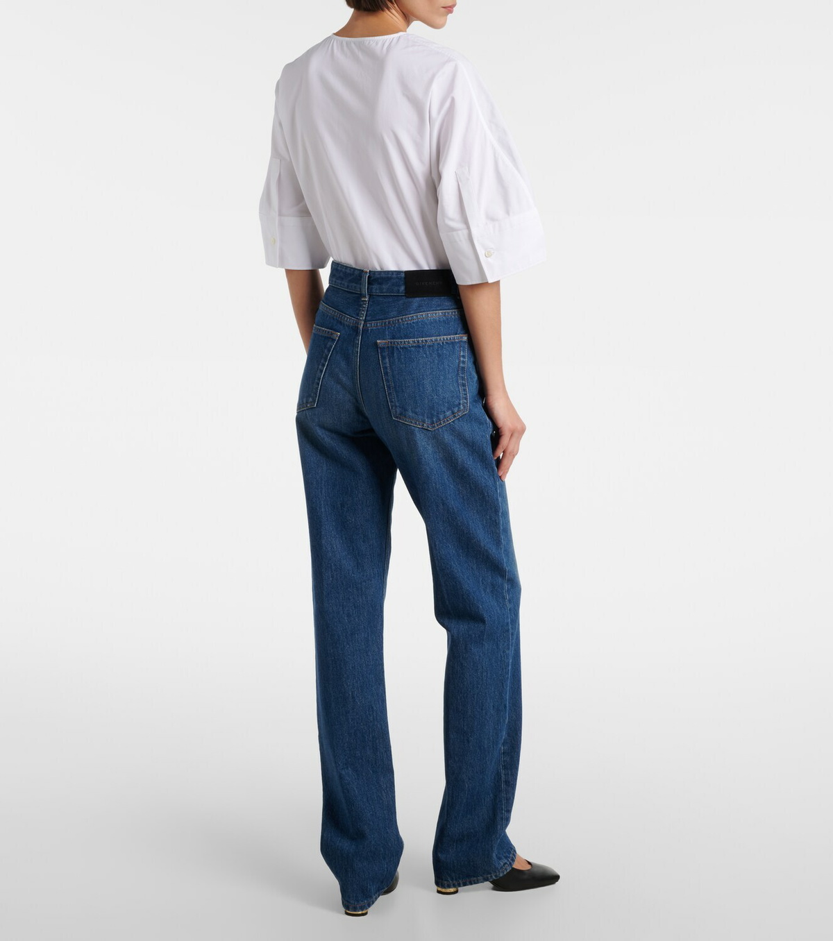 Givenchy Mid-rise straight jeans