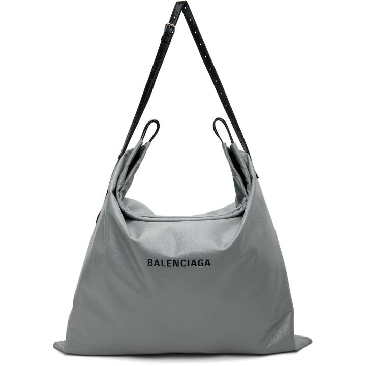 Photo: Balenciaga Gray Large Shopper Dust Bag