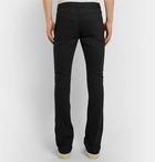 Saint Laurent - Slim-Fit Flared Stretch-Denim Jeans - Men - Black