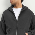 Visvim Men's Jumbo Fine Wool Hoodie in Black
