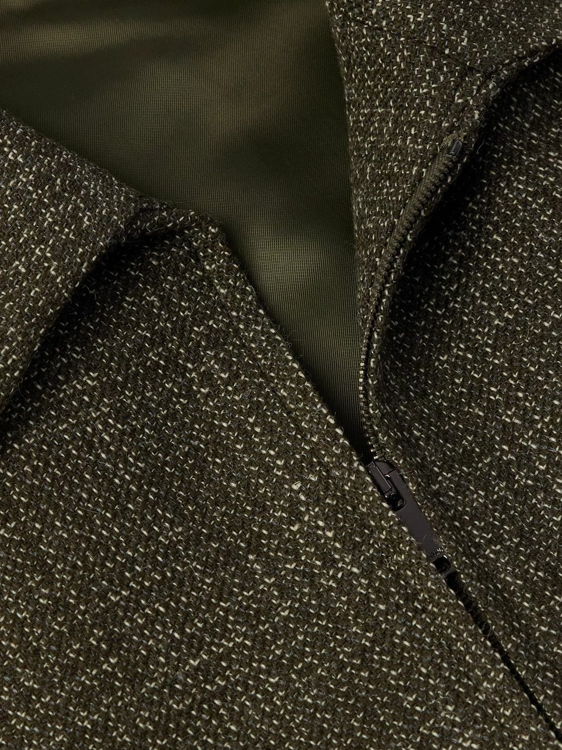 Valentino Garavani - Logo-Embroidered Checked Wool and Cotton