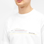 Paul Smith Men's Chest Stripe T-Shirt in White