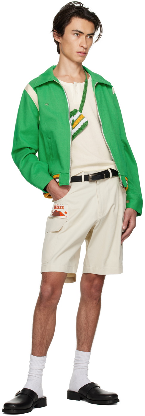 Kijun SSENSE Exclusive Beige Seeker Shorts
