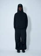 Y-3 Logo Motif Hooded Sweatshirt