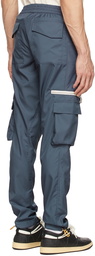 Rhude Navy Polyester Cargo Pants