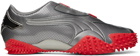 Ottolinger Silver & Red Puma Edition Mostro Lo Sneakers
