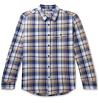 Outerknown - Rambler Checked Organic Cotton-Flannel Shirt - Blue