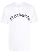 PLEASURES - Logo Cotton T-shirt