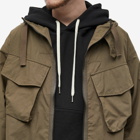 FrizmWORKS Men's Smock Hooded Parka Jacket in Olive