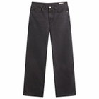 mfpen Men's Washed Canvas Modified Jeans in Washed Grey