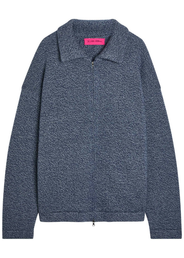 Photo: The Elder Statesman Hunter Zip-through Cashmere Jacket Blue