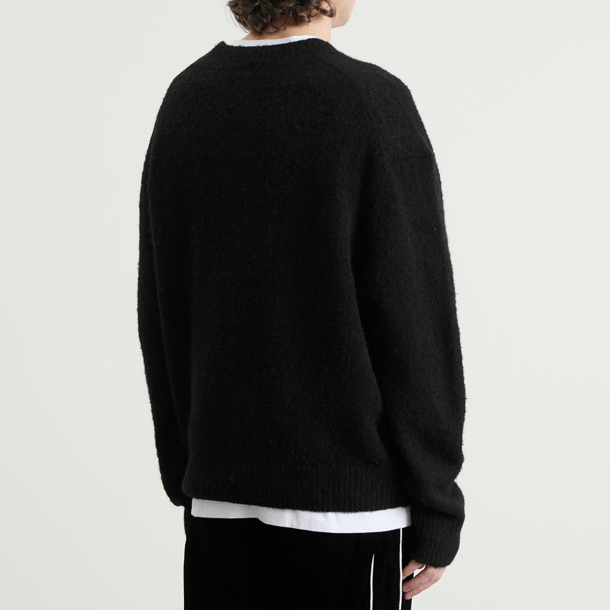 Cole Buxton Men's CB Star Knit Sweater in Black