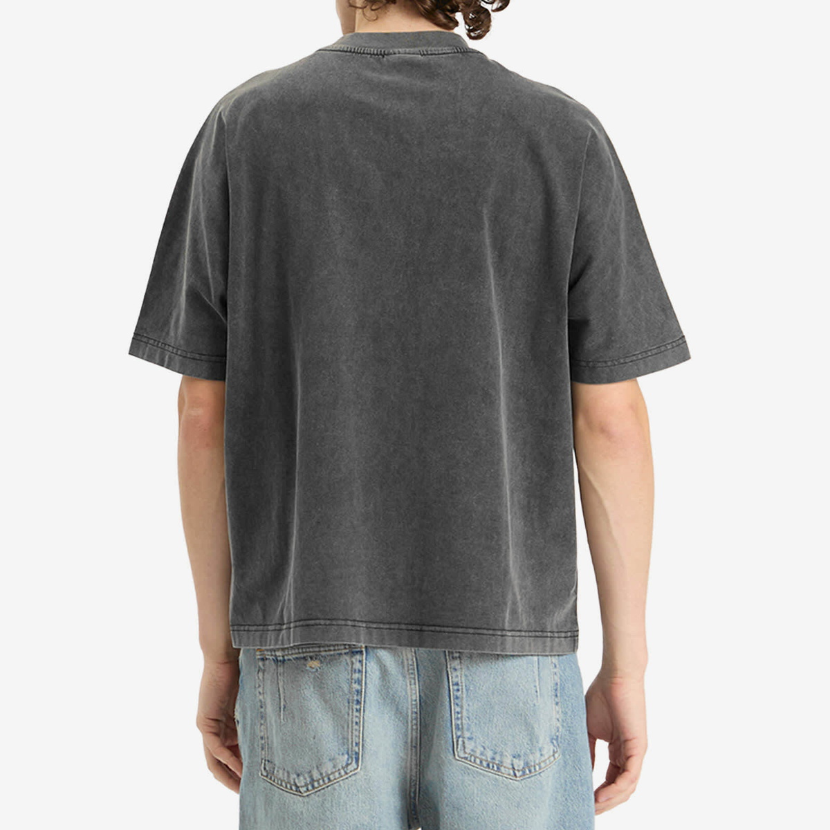 God Made Men's Steadfast T-Shirt in Washed Grey