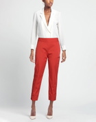 Alessia Santi Womens Pants in Tomato red