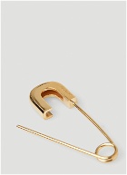 Safety Pin Earring in Gold