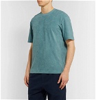 Sunspel - Cotton-Terry T-Shirt - Teal