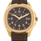 Patek Philippe Aquanaut Luce Automatic Diamond Brown Dial Ladies Watch 5268-200R-010