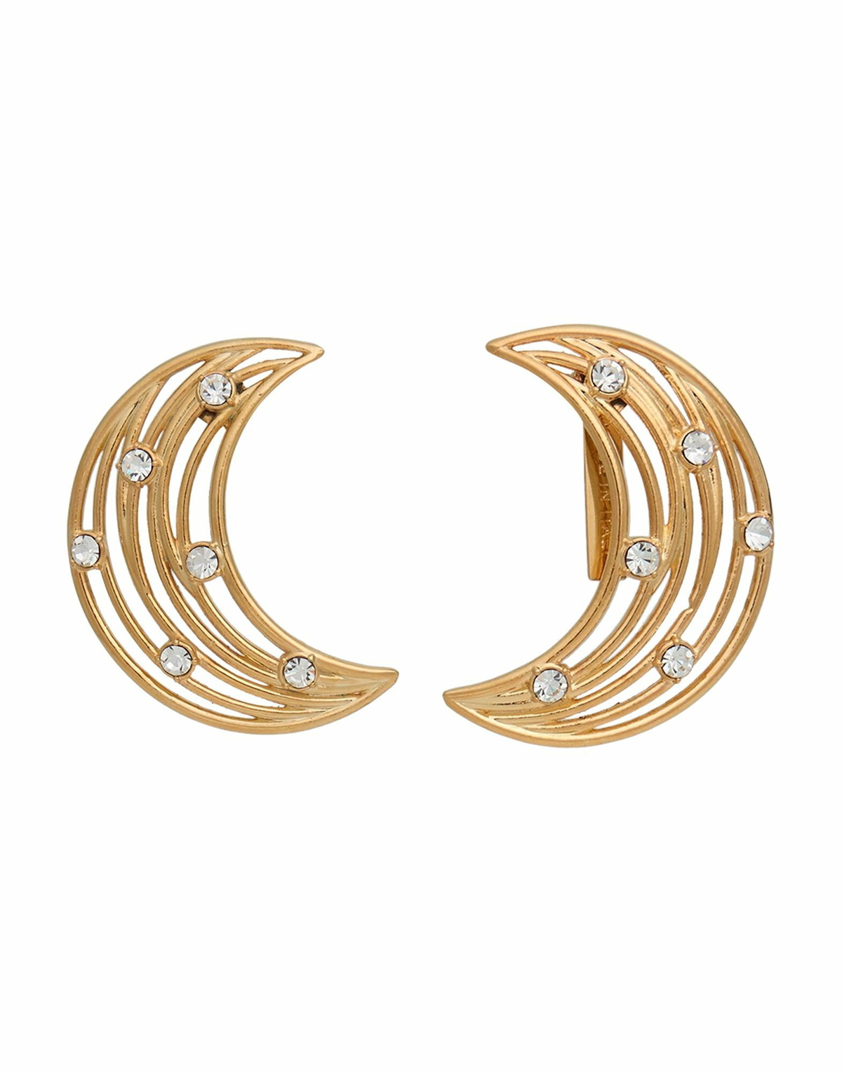 Alberta Ferretti Womens Earrings in Gold