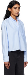 A.P.C. Blue Sophia Button Down Shirt
