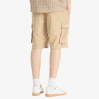 Men's AAPE Now Loose Fit Cargo Shorts in Beige