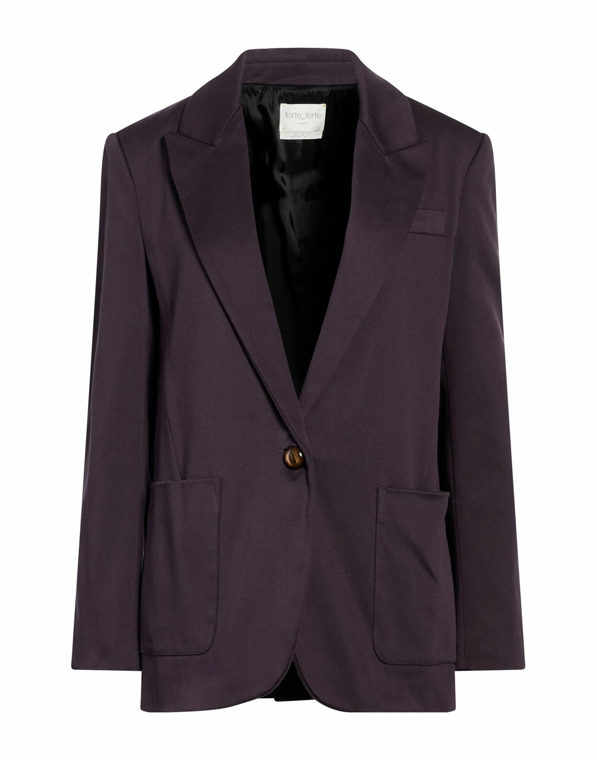 Forte_forte Womens Blazer Dark in Purple