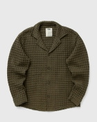 OAS Turtle Waffle Cuba Long Sleeve Green Mens Longsleefe