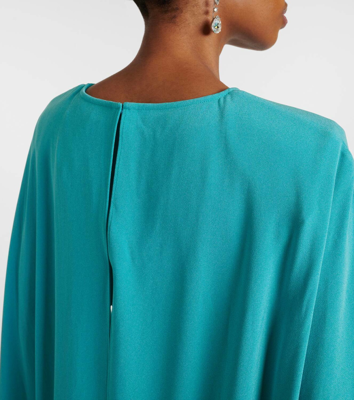 Roland Mouret Cutout crêpe satin gown