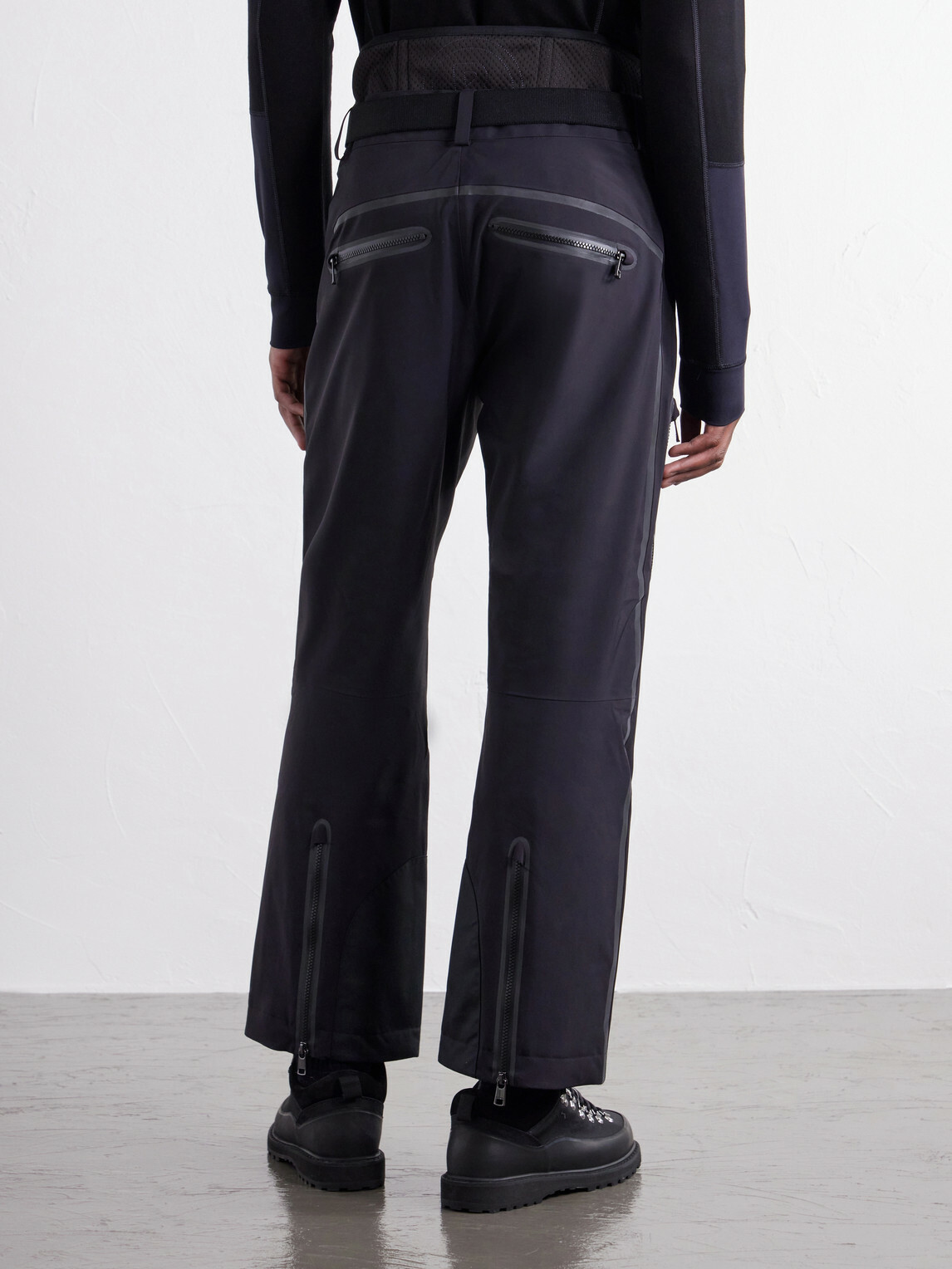 BOGNER - Tim-T Straight-Leg Belted Padded Shell Ski Pants - Black