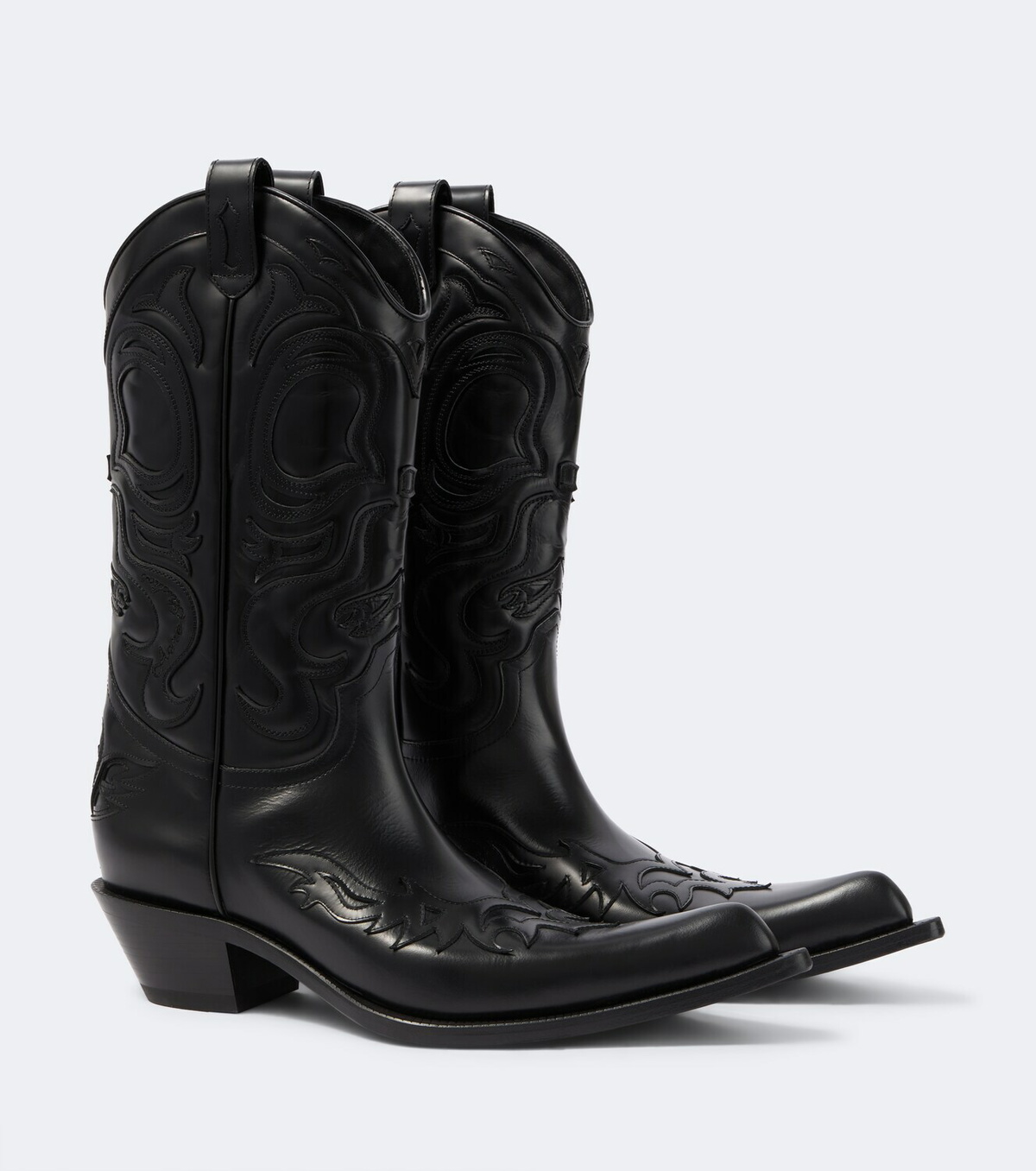 Acne Studios Bouni leather cowboy boots