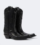 Acne Studios Bouni leather cowboy boots