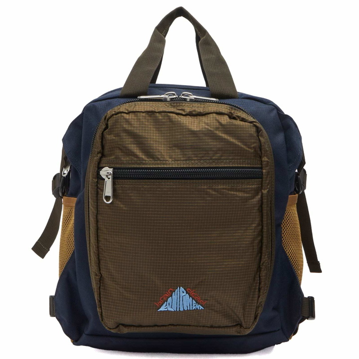 Photo: Brain Dead Men's Equipment Utility Backpack in Brown 