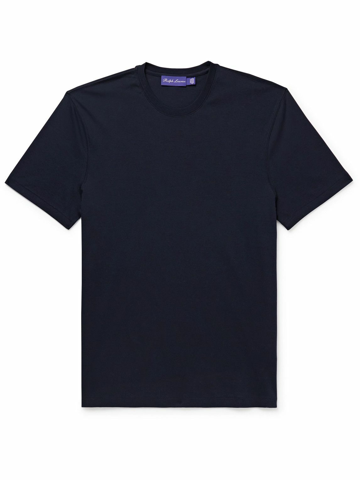 Ralph Lauren Purple Label - Striped Cotton-Jersey T-Shirt