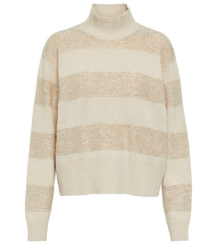 Photo: Brunello Cucinelli Virgin wool, cashmere, and silk sweater