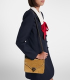 Valentino Garavani Rockstud Small suede shoulder bag