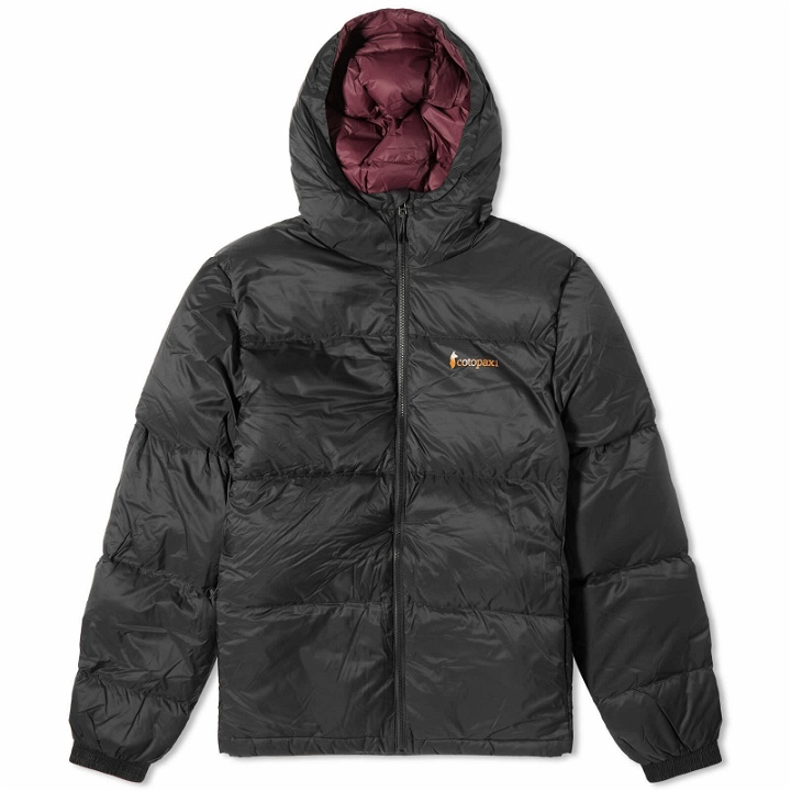 Photo: Cotopaxi Men's Solazo Down Hooded Jacket in All Black